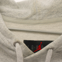 ナイキ×アンディフィーテッド JORDAN UNDFTD HOODIE フロントプリント コットン プルオーバー パーカー フーディ グレー DX4299-050_画像3