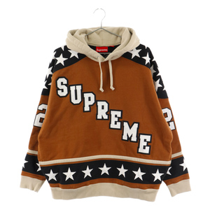 SUPREME シュプリーム 22AW Hockey Hooded Sweatshirt ホッケー フーデッド スウェット プルオーバーパーカー ブラウン