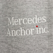 Mercedes Anchor Inc. メルセデスアンカーインク Sweat Pant ハート刺繍 ロゴ スウェットパンツ グレー_画像5