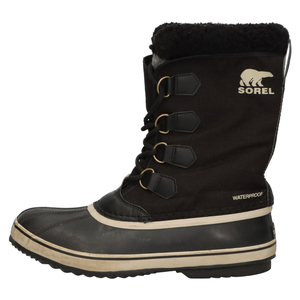 SOREL ソレル PAC NYLON パック ナイロン レースアップ ブーツ ブラック NM3487-011