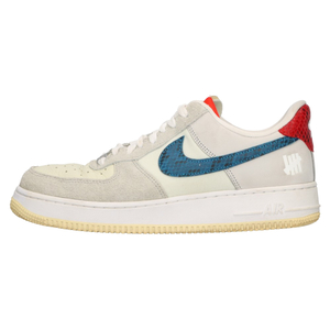NIKE ナイキ×UNDEFEATED AIR FORCE1 LOW SP アンディフィーテッド エアフォース1 ローカット スニーカー グレー US8.5/26.5cm DM8461-001