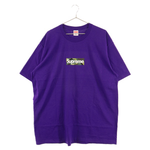 SUPREME シュプリーム 23AW Box Logo Tee ボックスロゴ 半袖Tシャツ カットソー パープル