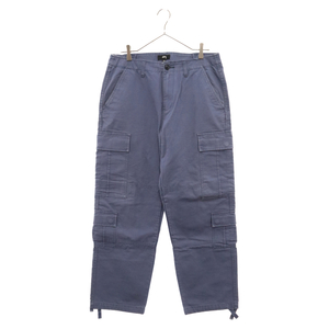 STUSSY ステューシー 23SS RIPSTOP SURPLUS CARGO リップストップカーゴパンツ ブルー116586