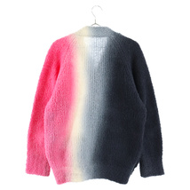 Sacai サカイ 23AW Tie Dye Knit Cardigan タイダイニットカーディガン ブラック/ピンク 23-06893_画像2