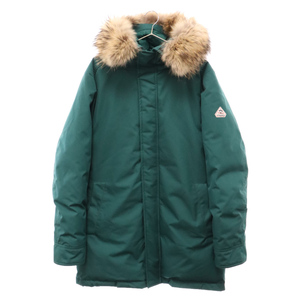 PYRENEX ピレネックス 19AW ANNECY FUR アヌシー ファー ポリエステルダウンジャケット グリーン W19P3