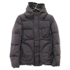 Gymphlex ジムフレックス POLYESTER TAFFETA DOWN JACKET ポリエステル フーデッドダウンジャケット ネイビー J-1140 TUFレディース