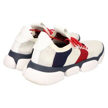 MONCLER モンクレール 20SS THE BUBBLE SNEAKER ザ バブルスニーカー ローカットスニーカー ニット ホワイト 41_画像4