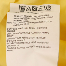 Maison Margiela メゾンマルジェラ ブロード レギュラーカラーシャツ イエロー S30DL0356 長袖ボタンシャツ_画像6
