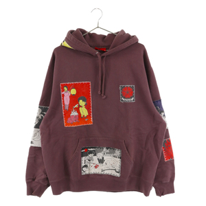 SUPREME シュプリーム 20AW Toshio Saeki Hooded Sweatshirt 佐伯俊男 フーデッドスウェットシャツ パーカー ライトパープル