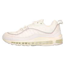 NIKE ナイキ WMNS AIR MAX 98 LX ウィメンズ エアマックス ローカットスニーカー ホワイト US10.5 CJ0634-101_画像1