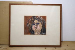 Art hand Auction Pastel painting by Tsuguro Ito Doll's Face No. 2, Artwork, Painting, Pastel drawing, Crayon drawing