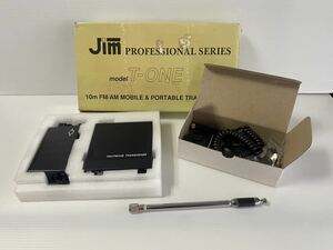 JIM T-ONE 10m FM/AM モバイル&ポータブルトランシーバー 無線機