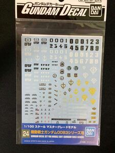 ■ガンダムデカール　24　MG 機動戦士ガンダム 0083 シリーズ用　定形84円・同梱発送対応 ジムカスタム ジム改 