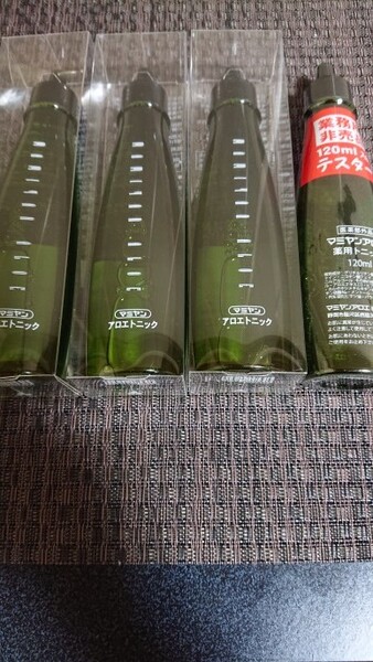 マミヤンアロエトニック 150ml 医薬部外品 3本+1本(テスター) 送料無料
