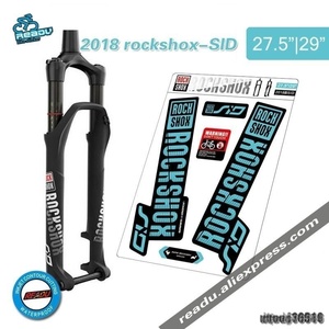 優良です☆2018 rockshox sidマウンテンバイクフロントフォークデカール自転車フロントフォークステッカー