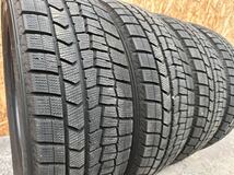 送料無料【バリ山】22年製造 215/60R17 96Q DUNLOP WINTERMAXX WM02 スタッドレス 4本セット_画像1