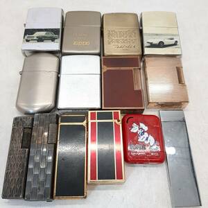 r200【1円スタート】 ライター まとめ zippo st dupont dunhill ジッポー デュポン ダンヒル 他 動作未確認 現状品 