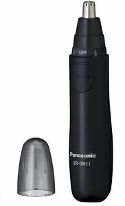Panasonic パナソニック 鼻毛 エチケット カッター 眉毛 ヒゲ 耳 メンズ用 黒 ブラック ER-GN11-K 美容家電