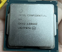 INTEL XEON E-2278G ES品 QRA2 2.60GHZ_画像1