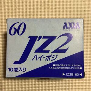 AXIA J'z2 60 JZ2B 60【一箱10本入り】ハイポジション　カセットテープ【未開封新品】■■