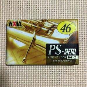 AXIA PS-METAL 46 メタルポジション カセットテープ【未開封新品】■■の画像1