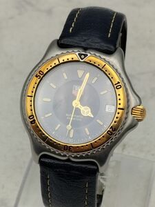 A53 1円~ 稼働品 TAG HEUER タグホイヤー W12251-K0 200M デイト 自動巻き 腕時計 コンビカラー ねじ込みリューズ式 メンズ/ボーイズサイズ