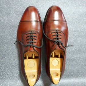 ジョンロブ John Lobb CHESTER CTY２ ドレスシューズ サイズ7EE864 カラーブラウン サイズ25.5 シューキーパー付き箱無し