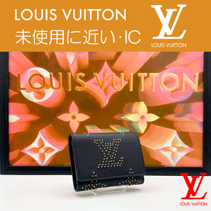 【極上美品】ルイヴィトン LOUIS VUITTON モノグラム アンプラント スタッズ ポルトフォイユ ヴィクトリーヌ M82840 RFID IC 送料無料