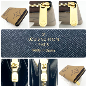 【最高峰品】ルイヴィトン LOUIS VUITTON モノグラム・ジャイアント リバース ジッピーウォレット M69353 ICチップ RFID 送料無料 送料込みの画像9