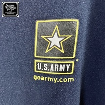 ★ 希少アメリカ製 MADE IN USA goarmy.com U.S.ARMY パーカー ネイビー X-LARGE_画像7