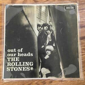 【UKオリジナル】The Rolling Stones/ Out Of Our Heads /Decca/ LK 4733/初期盤/オープンデッカ/スタンパー１！