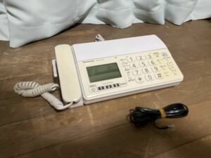 展示品★Panasonic★パナソニック★KX-PZ210-W★FAX★電話機★おたっくす★親機のみ★完動品★動作確認済み★