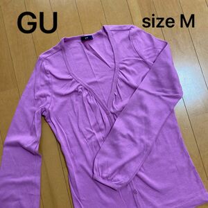 GU 春色カーディガン　Mサイズ