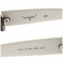 1円スタート サングラス まとめ3点セット CHANEL シャネル COACH コーチ等 眼鏡 めがね アイウェア 度なし グラデなし ブラウン パープル等_画像4