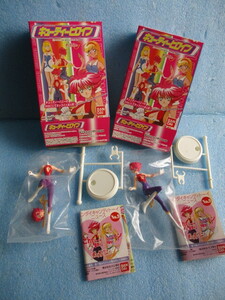 1997 year Nagai Gou Cutie Honey figure confection empty box 2 point Bandai 