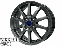 ルークス ML21系 EC202L 165/55R14 72V ウイナーズ CF-01 メタリックグレー 新品 夏セット 【送料無料】_画像2