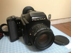 【ム】【ジャンク】PENTAX ペンタックス 645 smc PENTAX-A 645 1:2.8 75mm 中判