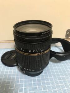 【1.2.3】TAMRON タムロン 18-270mm 1:3.5-6.3 DiⅡ VC for Nikon オートフォーカス ズームレンズ 中古品