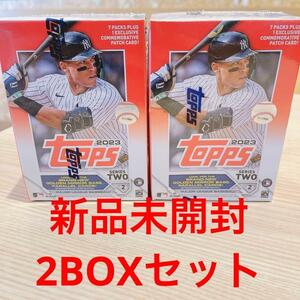 ★新品未開封★2023 Topps MLB Series 2 blaster 大谷翔平 ジャッジ MVP ブラスターボックス 2箱