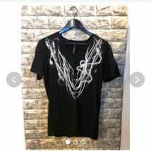 ブラックバレットバイニールバレット半袖Tシャツ tee BLACK_画像1