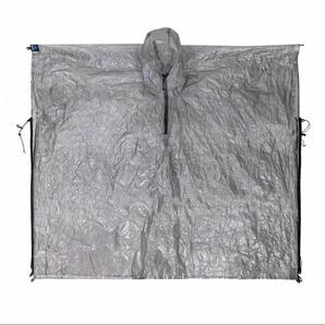 【新品未使用】国内未入荷！Zpacks ジーパックスGroundsheet Poncho-Flat　ポンチョ　グランドシート