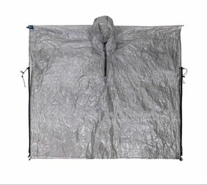 【新品未使用】国内未入荷！Zpacks ジーパックスGroundsheet Poncho-Flat　ポンチョ　グランドシート