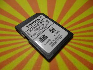 ▽F590 トヨタ 純正 ナビ NSZT-W62G 地図データ SDカード 2013年 春版 08675-0AC13 99826-00122A 動作確認済み 全国一律送料370円～