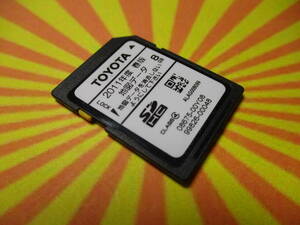 ▽F633 トヨタ 純正ナビ NSZT-W61G 用 SDカード SD 地図データ 2011年 春版 08675-00Y08 99826-00048 動作確認済み 全国一律送料370円～