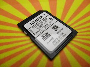 ▽F733 トヨタ 純正ナビ NSZT-W60 用 SDカード SD 地図データ 2012年 春版 08675-0AA06 99826-00073A 全国送料一律370円～