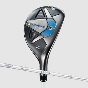 【新品】キャロウェイ PARADYM Ai SMOKE MAX FAST レディース ユーティリティ 4U 21.0度 ELDIO 40 for Callaway (L)