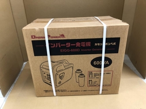 010■未使用品・即決価格■ナカトミ カセット式 インバーター発電機 EIGG-600D