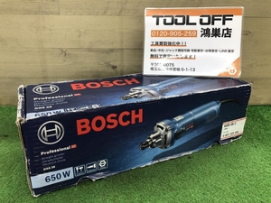 016■未使用品■BOSCH ボッシュ 電子ストレートグラインダー GGS28C 長期保管品