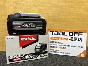 013♪未使用品♪マキタ makita 40V4.0Aｈバッテリ-　XGT BL4040F