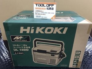 013♪未使用品♪HIKOKI　ハイコーキ コードレス冷温庫 UL18DD(XMGZ）バッテリ付